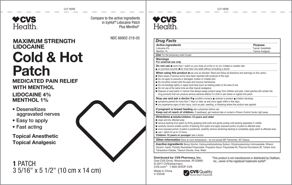 Principal Display Panel - Cold and Hot Patch Label
