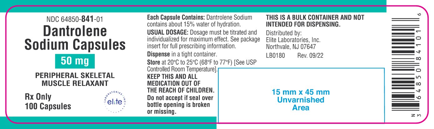 Dantrolene Sodium Capsules 50mg-100count