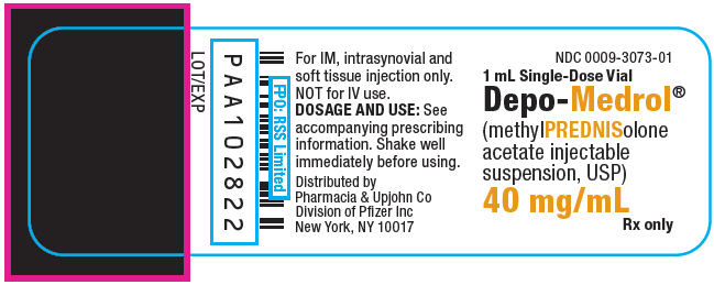 PRINCIPAL DISPLAY PANEL - 40 mg/mL Vial Label