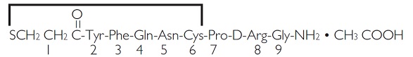 desmopressin-structure