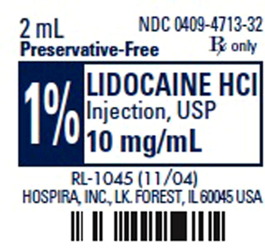 Principal Display Panel – Ampule Label
