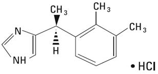 Dexmedetomidine Hydrochloride Chemical Stucture