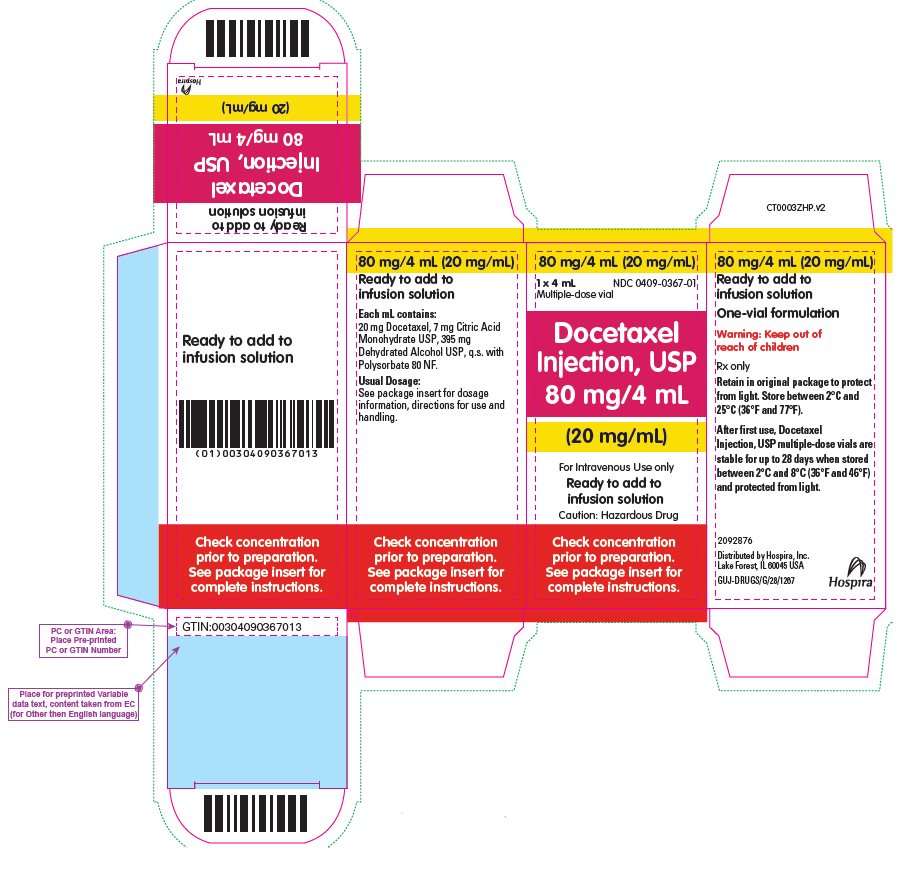 PRINCIPAL DISPLAY PANEL - 4 mL Vial Carton