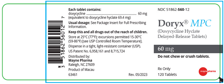 PRINCIPAL DISPLAY PANEL - 60 mg Tablet Bottle Label