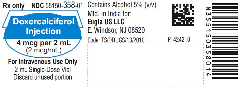 PACKAGE LABEL-PRINCIPAL DISPLAY PANEL-4 mcg per 2 mL (2 mcg/mL) - Container Label