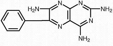 Triamterene Chemical Structure