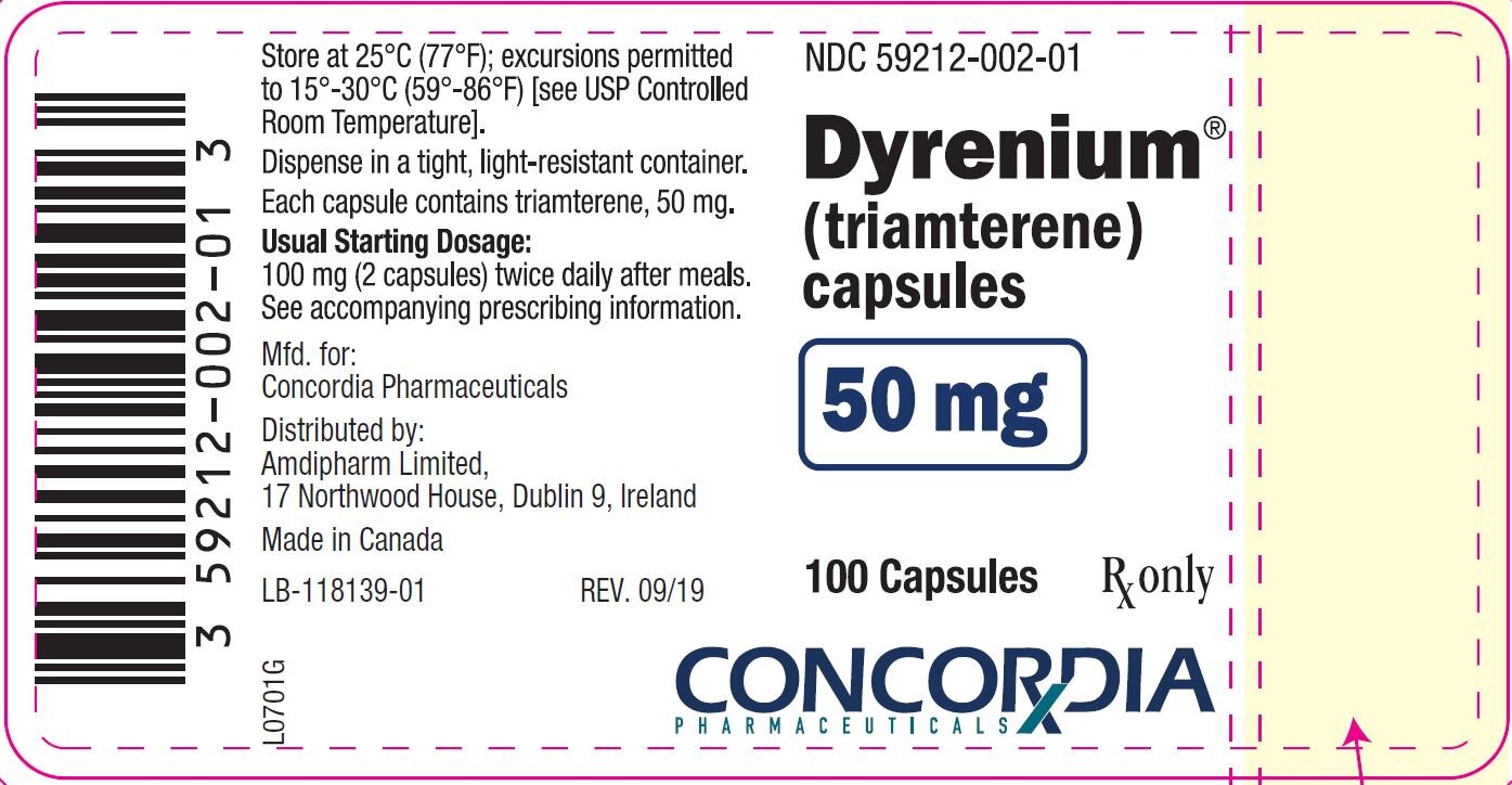 dyrenium-50mg-label