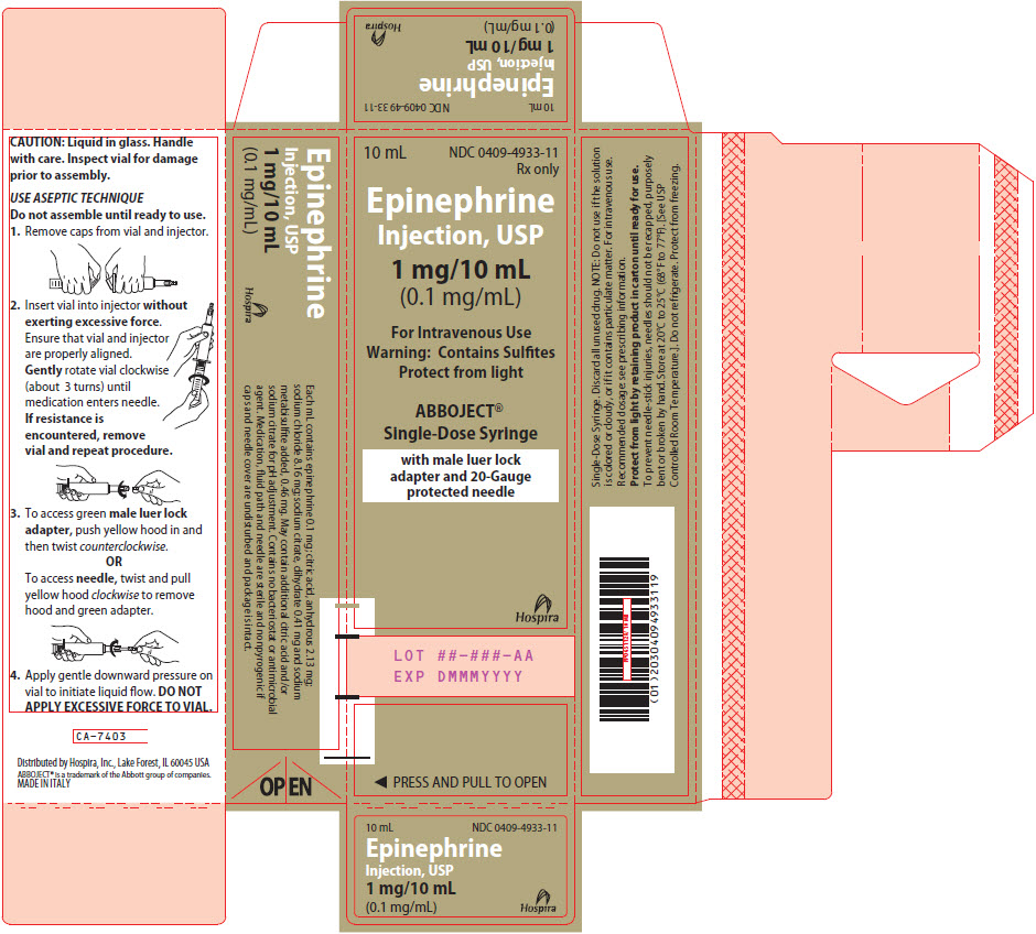 PRINCIPAL DISPLAY PANEL - 10 mL Syringe Carton