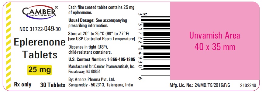 eplerenonetablets25mg30scontainerlabel