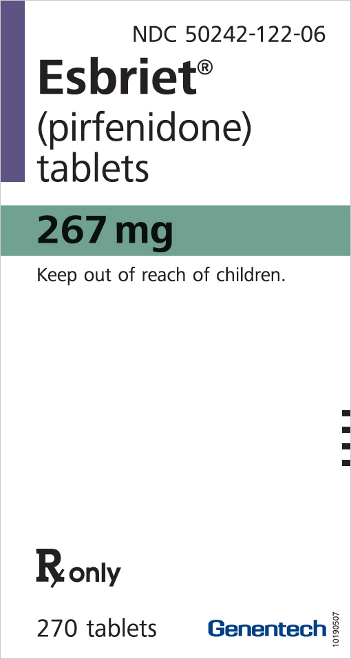 PRINCIPAL DISPLAY PANEL - 267 mg Tablet Bottle Carton