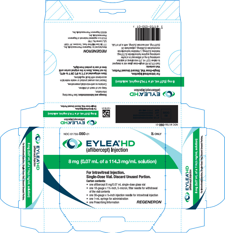 PRINCIPAL DISPLAY PANEL - 0.07 mL Vial Carton - 050