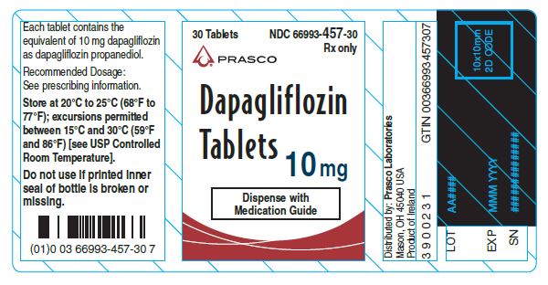 Dapagliflozin 10mg Bottle Label