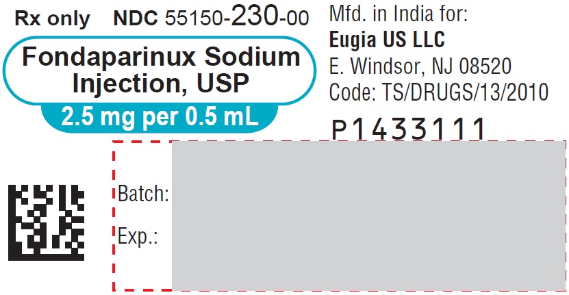 PACKAGE LABEL-PRINCIPAL DISPLAY PANEL - 2.5 mg per 0.5 mL - Prefilled Syringe Label