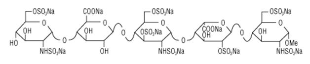 Fondaparinux Sodium Chemical Structure