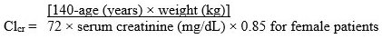 Dosing Calculation