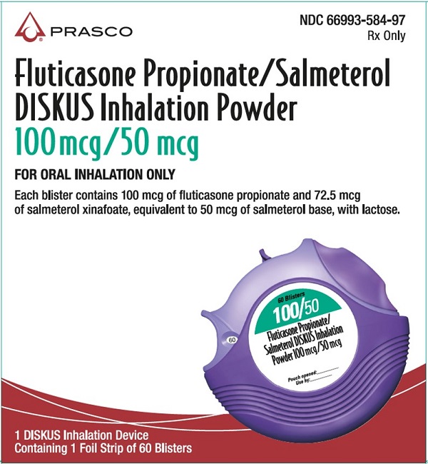 Fluticasone Propionate-Salmeterol Diskus 100-50 mcg carton