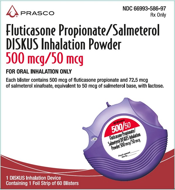 Fluticasone Propionate-Salmeterol Diskus 500-50 mcg carton