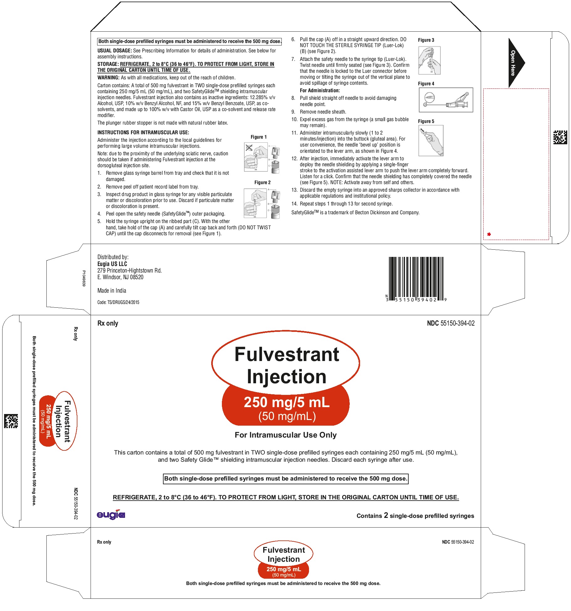 PACKAGE LABEL - PRINCIPAL DISPLAY PANEL - 250 mg per 5 mL (50 mg/mL) Container-Carton