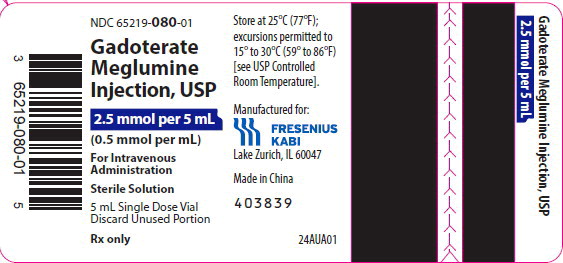 PRINCIPAL DISPLAY PANEL – 2.5 mmol per 5 mL Vial Label
