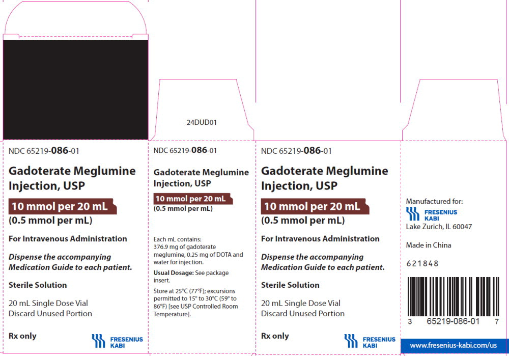 PRINCIPAL DISPLAY PANEL – 10 mmol per 20 mL Carton
