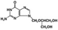 Chemical Structures of Ganciclovir
