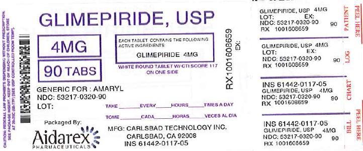 53217-0320_GLIMERPIRIDE_4MG