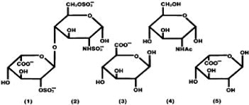 Structure of Heparin Sodium
