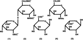 Structure of Heparin Sodium
