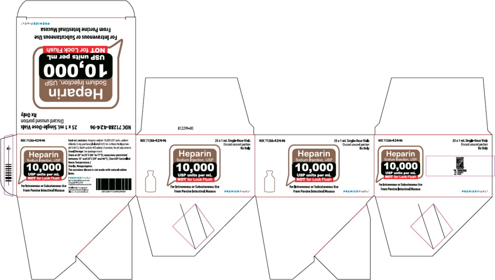 PRINCIPAL DISPLAY PANEL – Heparin Sodium Injection, USP 10,000 USP Carton
