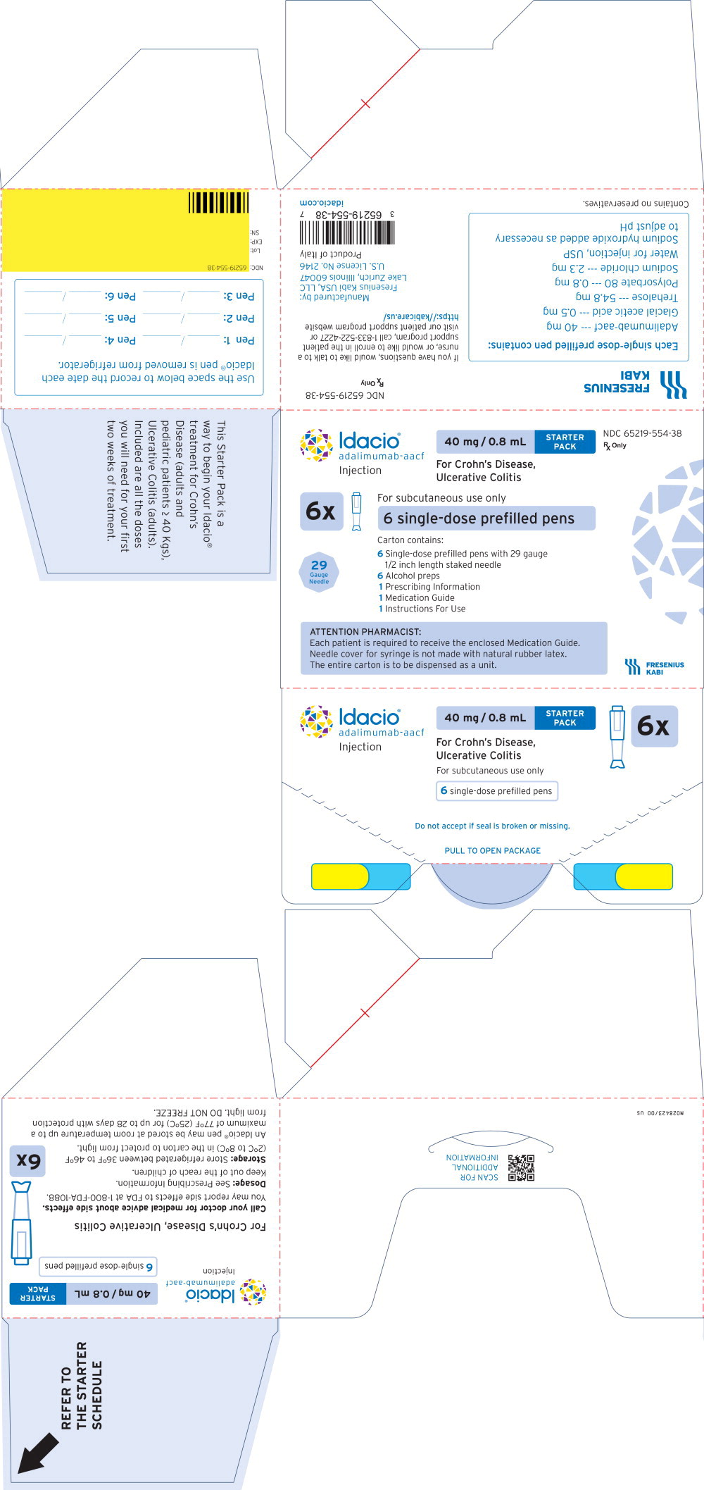 Principal Display Panel – 0.8.mL - 6 Starter Pack Carton Label
