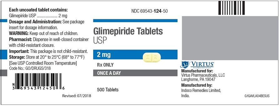 2 mg Tablet Bottle Label