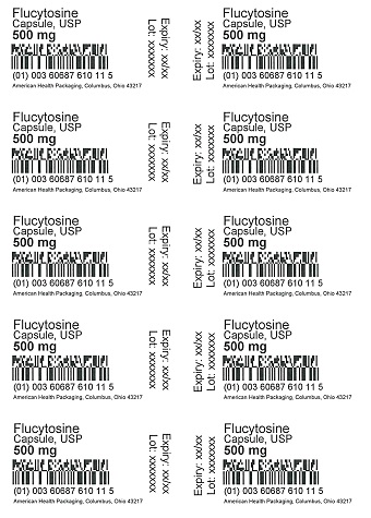 500 mg Flucytosine Capsule Blister