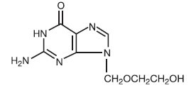 Acyclovir Structural Formula