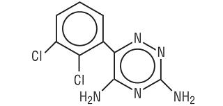 lamotrigine structural formula