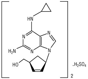 Abacavir Sulfate Structural Formula