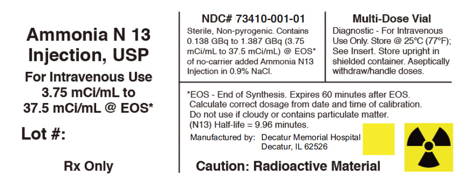 Principal Display Panel - Vial Label