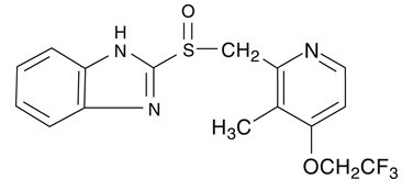 Lansoprazole Structural Formula