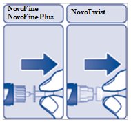 Figure F: Pull off the inner needle cap.