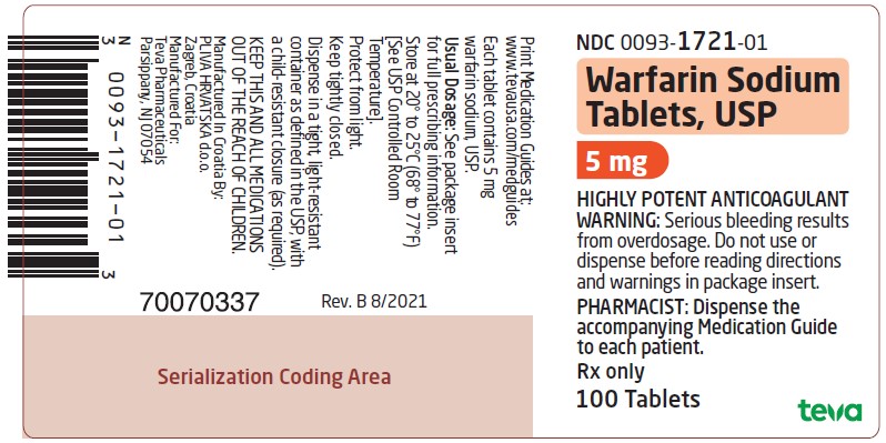 5mg 100s 08/2021