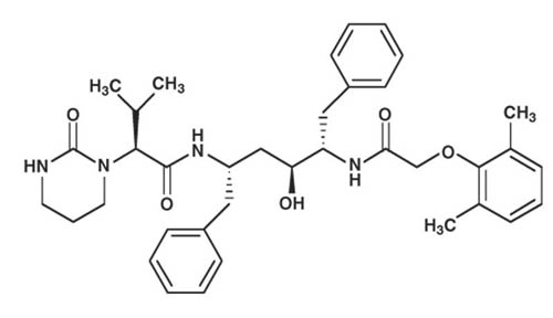 Lopinavir structure