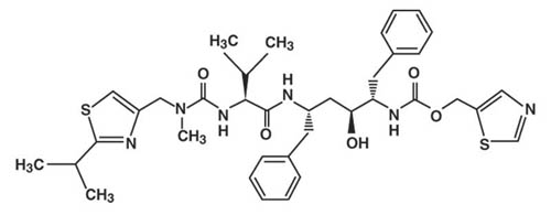 Ritonavir structure