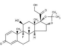 triamcinolone acetonide chemical structure