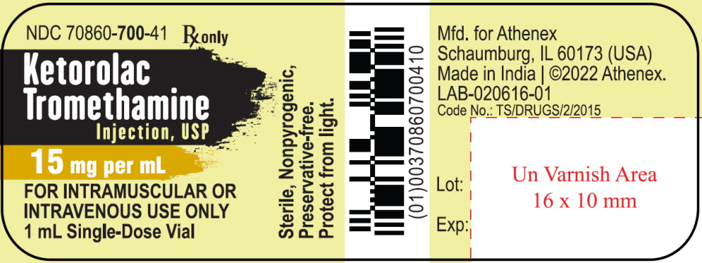 PACKAGE LABEL – PRINCIPAL DISPLAY PANEL – Vial Label
