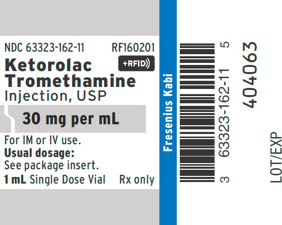 PACKAGE LABEL - PRINCIPAL DISPLAY – Ketorolac Tromethamine 1 mL Vial Label
