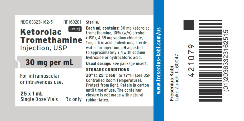 PACKAGE LABEL - PRINCIPAL DISPLAY - Ketorolac Tromethamine 1 mL Vial Tray Label
