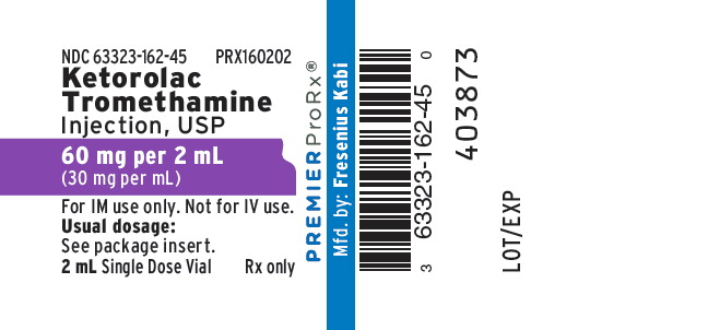 PACKAGE LABEL - PRINCIPAL DISPLAY PANEL – Ketorolac Tromethamine 2 mL Single Dose Vial Label
