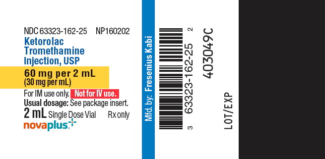 PACKAGE LABEL - PRINCIPAL DISPLAY PANEL – Ketorolac Tromethamine 2 mL Single Dose Vial Label
