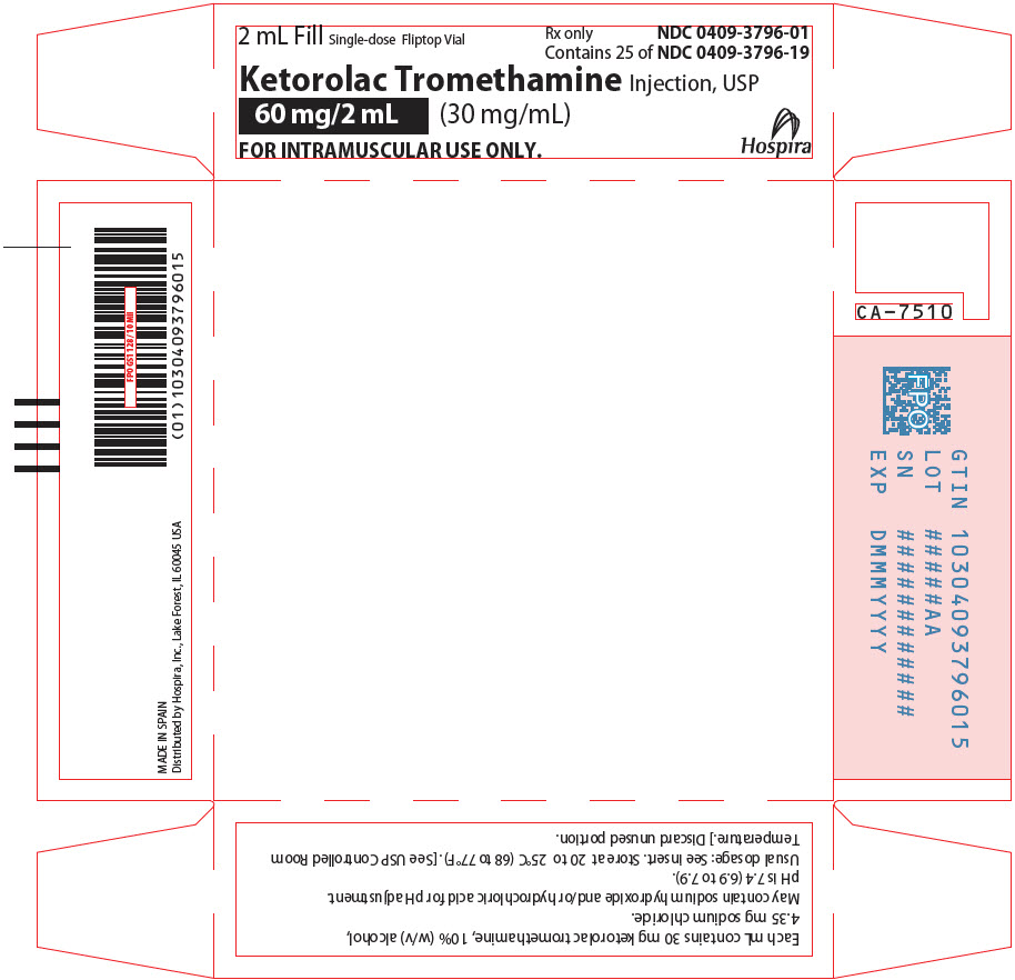 PRINCIPAL DISPLAY PANEL - 2 mL Vial Tray