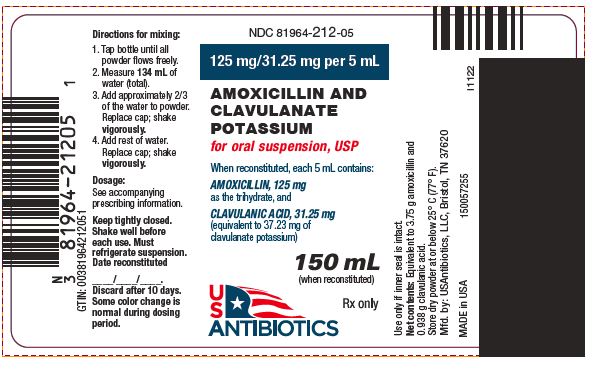 Bottle Label (150 mL) 125mg/31.25mg