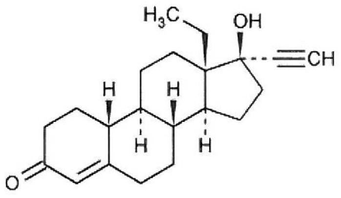 Levonorgestrel Structure